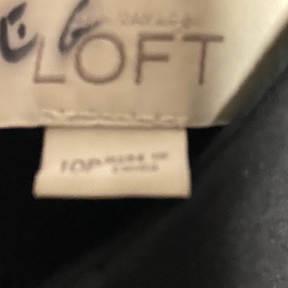 Ann Taylor sheath dress size 10p black - Picture 6 of 6